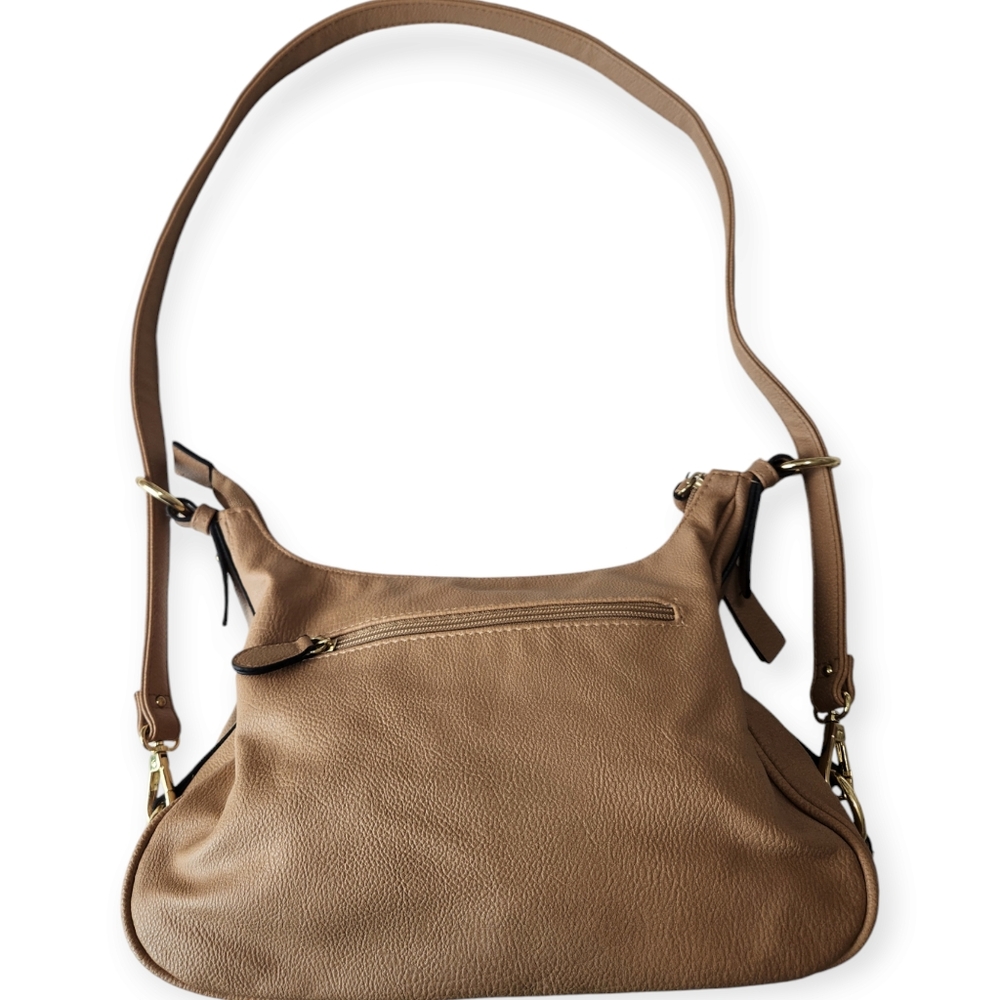 Nicole Miller Tan Shoulder Bag - Picture 2 of 11